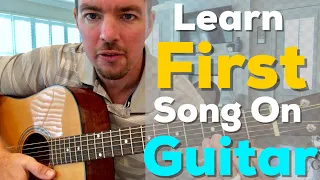 Learn Your First Song on Guitar | Keith Whitley | When You Say Nothing At All