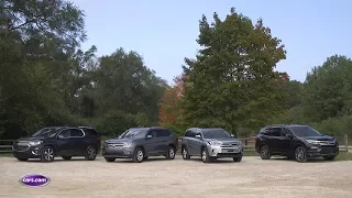 2017 Three-Row SUV Comparison: Results — Cars.com