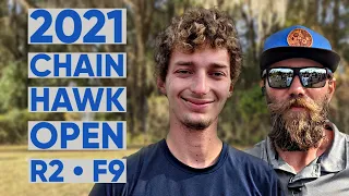 2021 Chain Hawk Open • Round 2 • F9 • JohnE McCray • Calvin Heimburg • Ryan Perkins • James Bergman