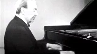 Benno Moiseiwitsch plays Brahms "Variations and Fugue on a Theme by Handel" Op. 24 (1953)