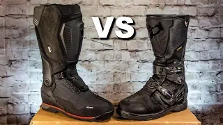 Best ADV Motorcycle Boots - REV'IT! Expedition H2O vs Sidi Adventure 2