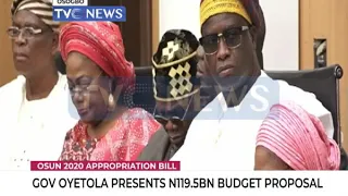 Osun governor presents N119.5bn  budget proposal for 2020
