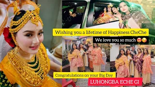 WISHING YOU A LIFETIME OF HAPPINESS CHECHE/ MANIPURI WEDDING / ECHE GI LUHONGBA NUMIT