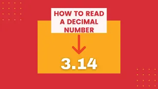 How to read a decimal-Numbers-Math