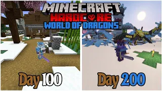 200 Hari Di Minecraft hardcore Tapi Di Dunia Naga