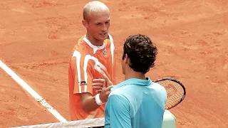 Roger Federer vs Nikolay Davydenko 2007 Roland Garros SF Highlights