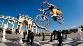 BMX riding in Kazakhstan - Red Bull Street Hero Tour 2012