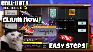 How to claim free legendary m4 black gold soul codm | Free legendary gun codm | codm free legendary