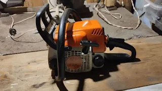 Збірка stihl ms 180. Детально українською