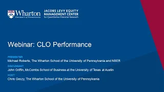 CLO Performance Webinar