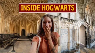 We went INSIDE HOGWARTS in England | Gloucester Cathedral & Divinity School ⚡️
