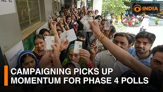 Campaigning picks up momentum for phase 4 polls | DD India News Hour