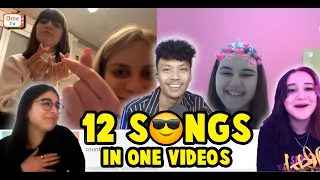 SINGING REACTIONS (12 SONGS IN ONE VIDEOS) - OME.TV INTERNASIONAL #PART26