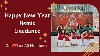 Happy New Year Remix Linedance // Beginner Level // One❤️Luv All Members