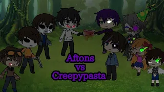 Afton family vs creepypasta (pt 2 of batim vs aftons)