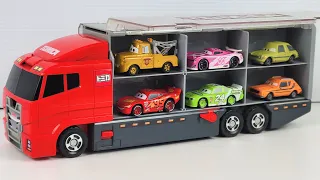 12 Types Disney Cars ☆ Unpack Model Car and Store them in Okatazuke Convoys