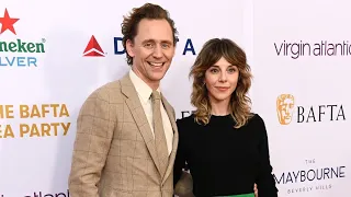Loki and Sylvie variants at The Bafta tea party!!!! Tom Hiddleston and Sophia Di Martino