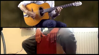 All Of Me - Jazz Manouche (Video Collaboration Clement Reboul ) With Cajon