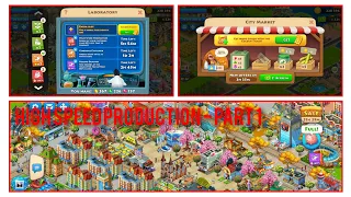 Township High Speed Production For Level Up Fast with Lab Booster #1