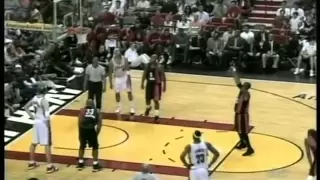 Dwyane Wade 35 pts,7 ast vs Lebron James 47 pts,8 reb, season 2006 heat vs cavs