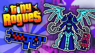 Rapid-fire RAILGUN is insanely overpowered | Tiny Rogues