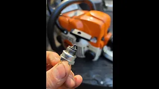 STIHL MS170 Chainsaw Runs Rough - Easy Fix! #shorts