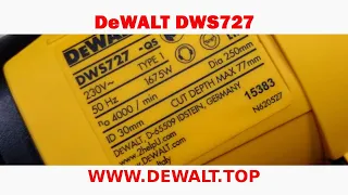 Торцювальна пила DWS 727 DeWALT