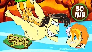 The Final Showdown | George of the Jungle | Cartoon Compilation For Kids