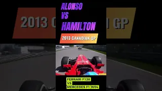 Alonso's Thrilling Overtake on Hamilton - 2013 Canadian GP