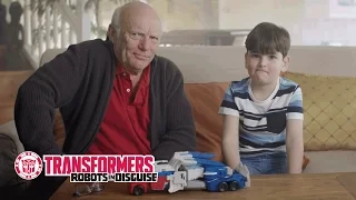 Transformers Australia - 'Power Surge Optimus Prime' Grandpa Unboxing | Transformers Official