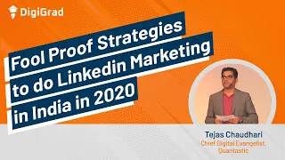 Fool-proof strategies to do Linkedin Marketing in India in 2020