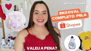 ENXOVAL DE BEBÊ COMPLETO PELA SHOPEE, VALEU A PENA? | MUITA COISA!