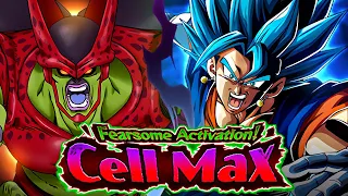 LR AGL VEGITO BLUE VS. CELL MAX STAGE 2 SUPER BOSS BATTLE! (DBZ: Dokkan Battle)