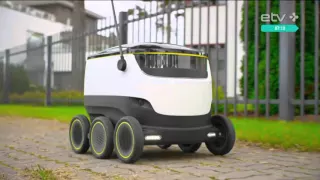 Будущее рядом: эстонский робот-почтальон