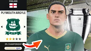 I Rebuilt Plymouth Argyle In FC24!!..