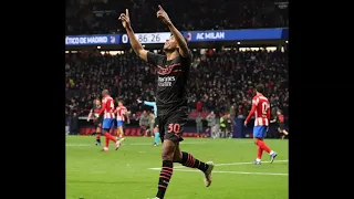 JUNIOR MESSIAS GOL - ATLETICO MADRID VS AC MILAN 0 - 1