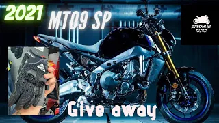 2021 Yamaha MT09 SP. GIVEAWAY IN THIS VIDEO