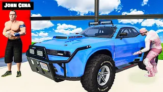 Stealing Every Car from John Cena in GTA 5 RP