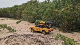 RC Camel Trophy Range Rover first ride
