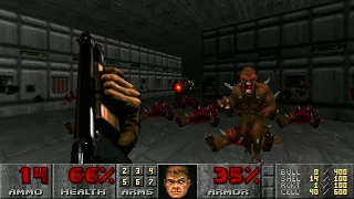 Doom II Hell on Earth MAP 8: Tricks and Traps (100%)