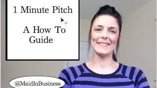 1 Minute Sales Pitch - A How To Guide