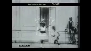 Black Children do the Cake Walk Dance, 1900 - Film 94952