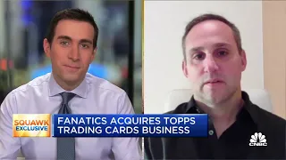 Fanatics CEO Michael Rubin on acquisition of Topps trading card business