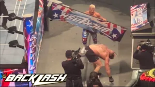 Brock Lesnar vs Cody Rhodes - WWE BACKLASH FULL MATCH