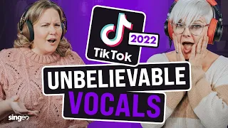 Vocal Coach Reacts To BIGGEST Singing TikToks Of 2022