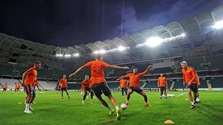 Shakhtar's open training session before the game vs Konyaspor