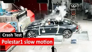 Slow motion Crash Test by Polestar