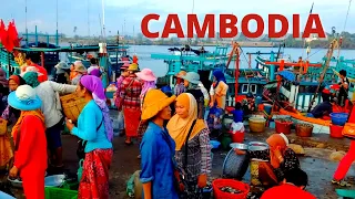 Cambodian Fish Market Day Trip | Kampot