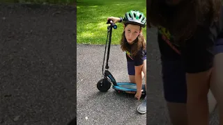 How to use the Razor Power Core E100 electric scooter!!