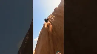 insane! sand rail climbs vertical wall #viral #offroad